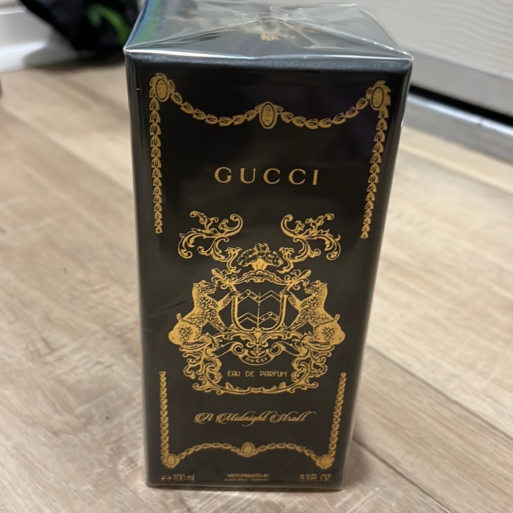 Gucci. A midnight stroll fragrance.
